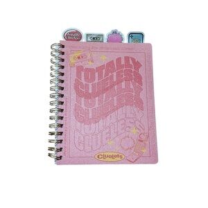 Clueless Pink Spiral Notebook